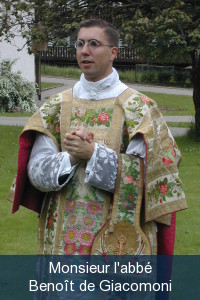 Abbé Benoît de Giacomoni abbé giacomoni