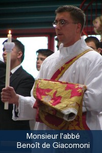 Abbé Benoît de Giacomoni abbé giacomoni