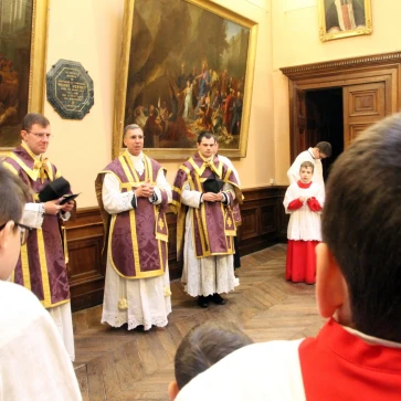 Dimanche 1er décembre - Pemier dimanche de l'Avent - Messe de l'abbé de Giacomoni